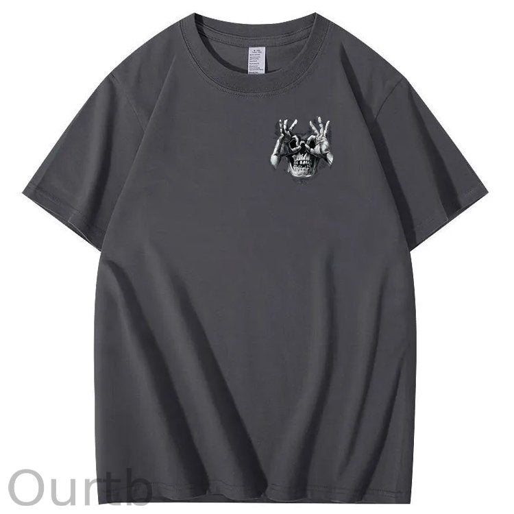 The Blacksheep Of The Family Pattern Print 100%Cotton T-Shirt
