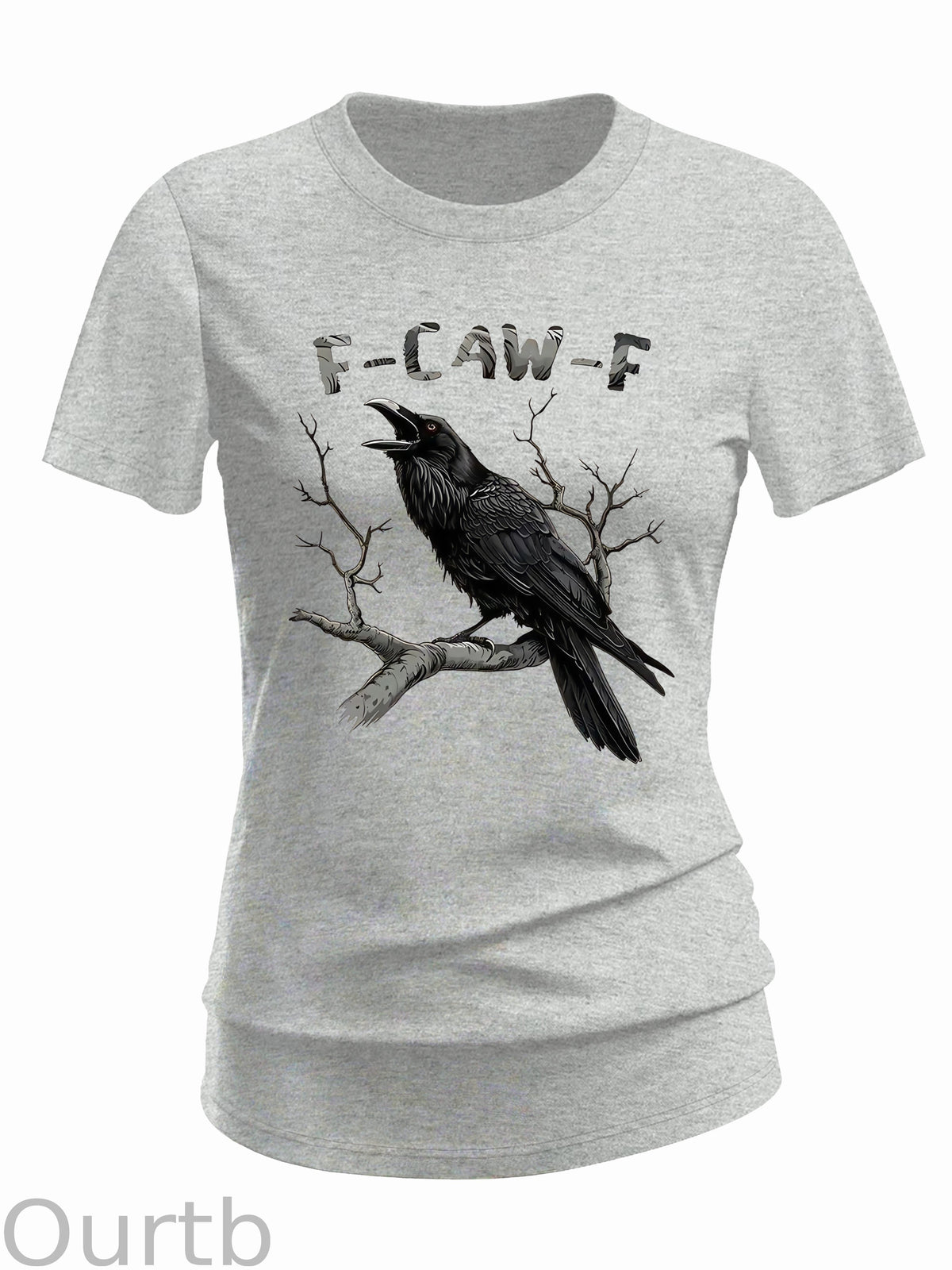 Women's F-Caw-F Crow Cotton Blend T-Shirt