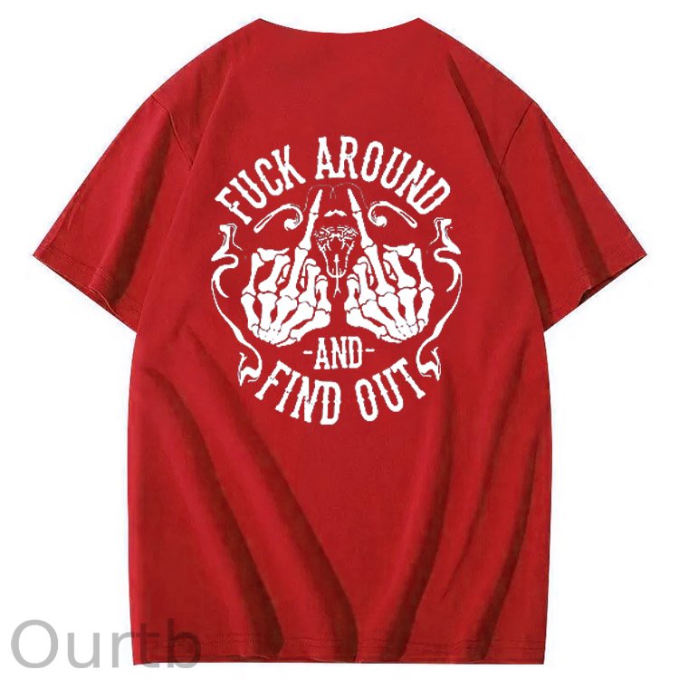 100%Gen X Pattern Print Crew Neck T-Shirt