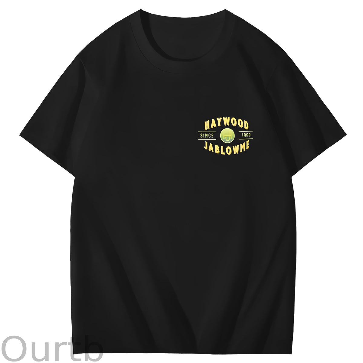 Haywood Since 1869 Jablowme Timber Co Art Pattern Print T-Shirt