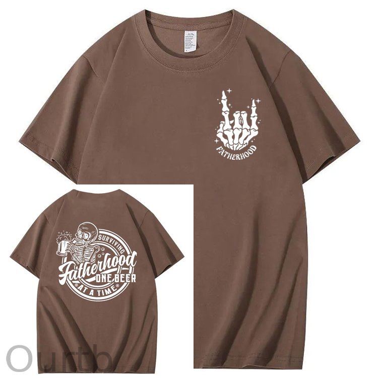 Surviving Fatherhood One Beer At A Time T-Shirt