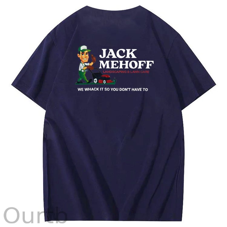 We Whack It So You Don't Have To Pattern Print 100%Cotton T-Shirt
