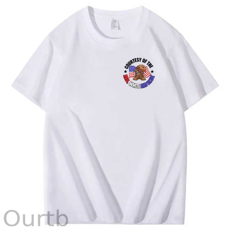 We'll Put A Boot In Your Ass Pattern Print 100%Cotton T-Shirt