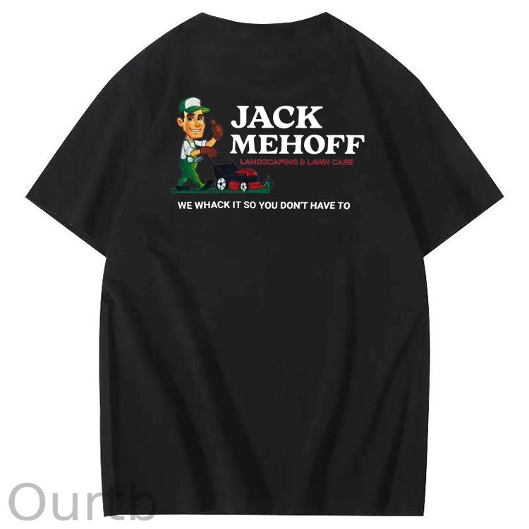 We Whack It So You Don't Have To Pattern Print 100%Cotton T-Shirt
