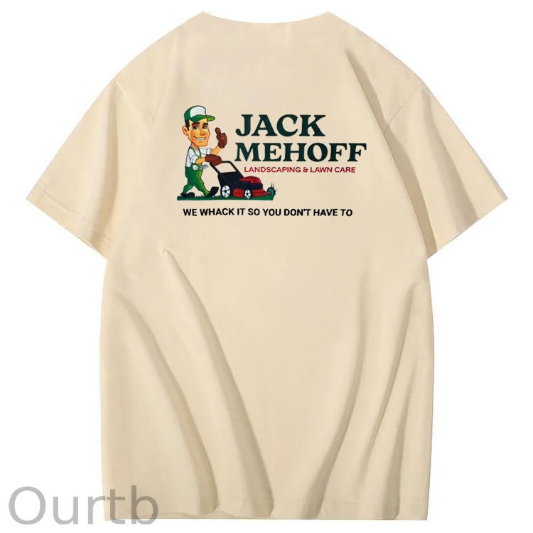 We Whack It So You Don't Have To Pattern Print 100%Cotton T-Shirt