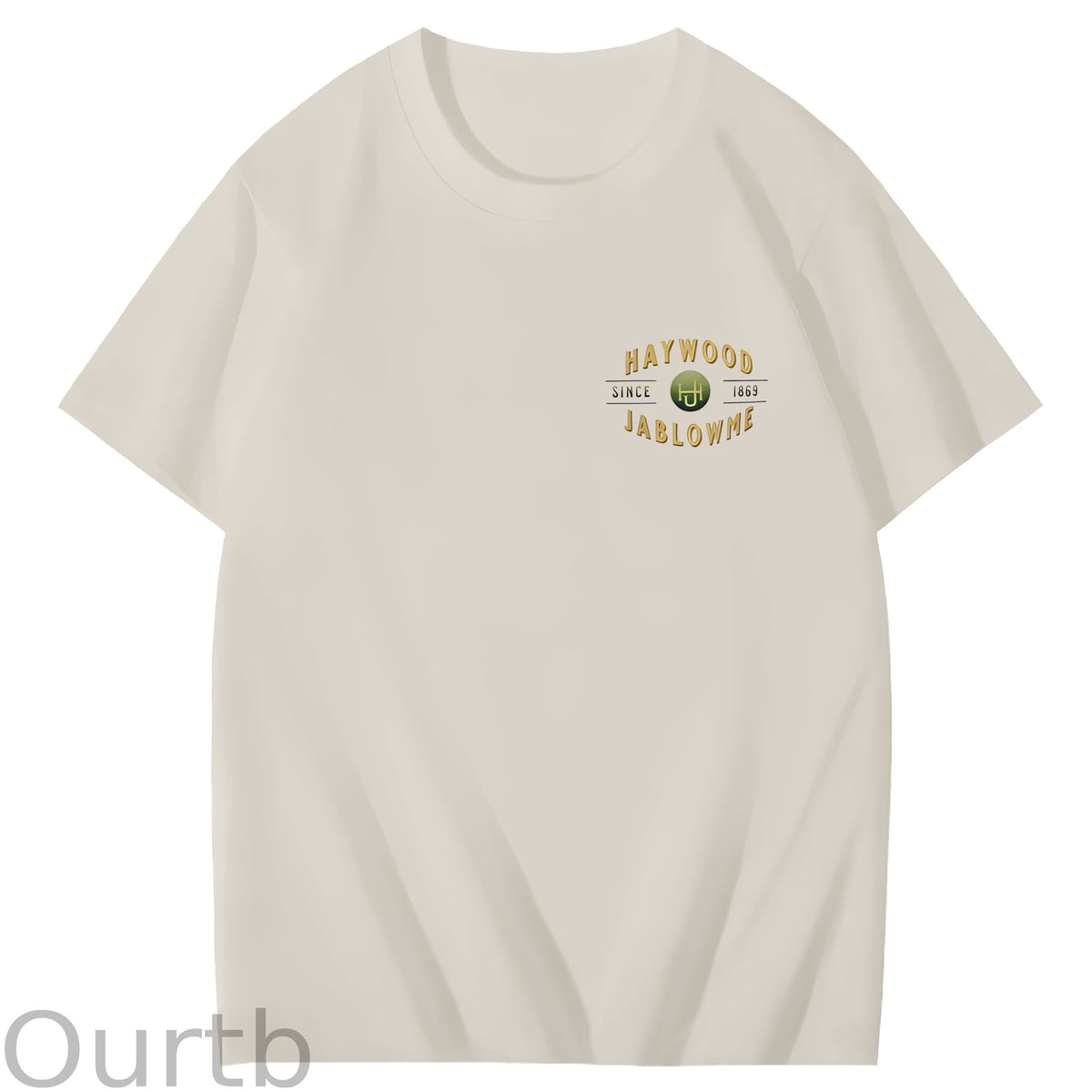 Haywood Since 1869 Jablowme Timber Co Art Pattern Print T-Shirt