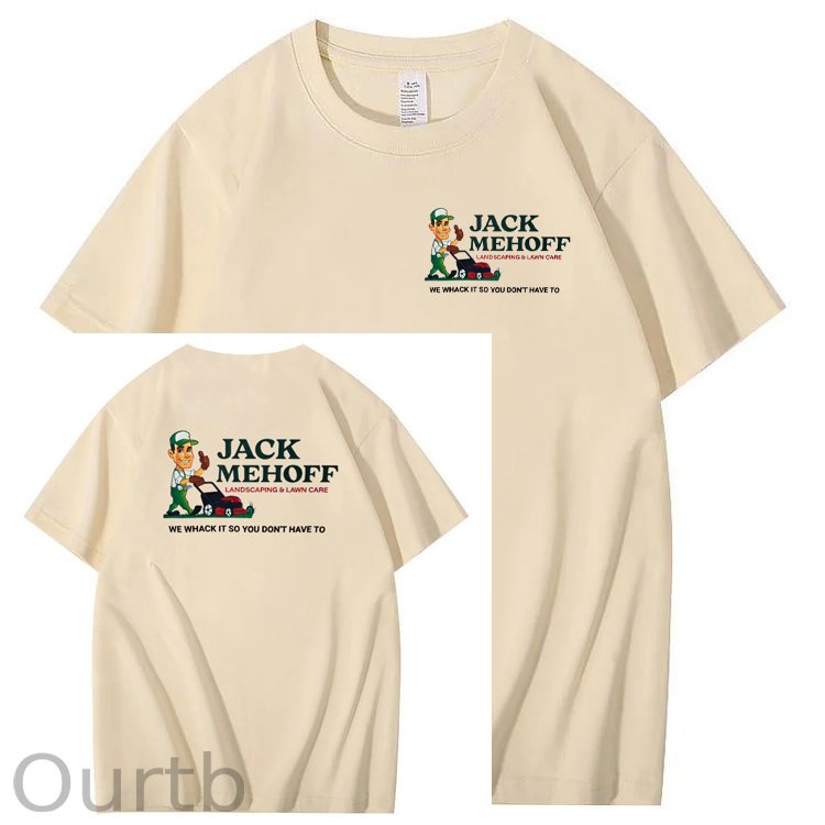 We Whack It So You Don't Have To Pattern Print 100%Cotton T-Shirt