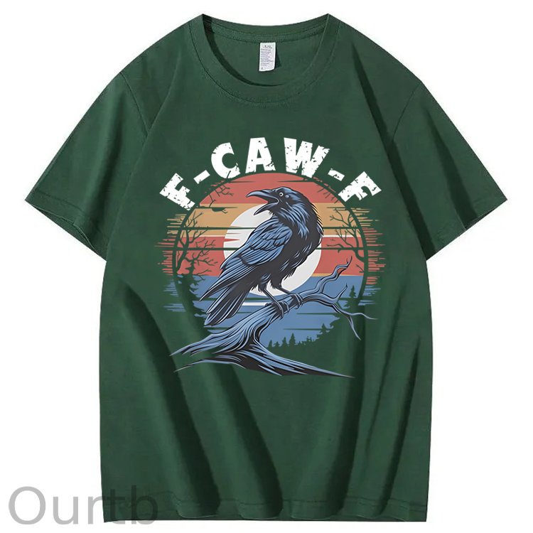 Vintage F-Caw-F Crow 100% Cotton T-Shirt