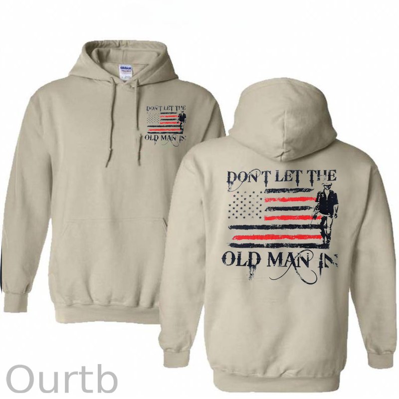 Don't Let The Old Man In Pattern Classic Hoodie