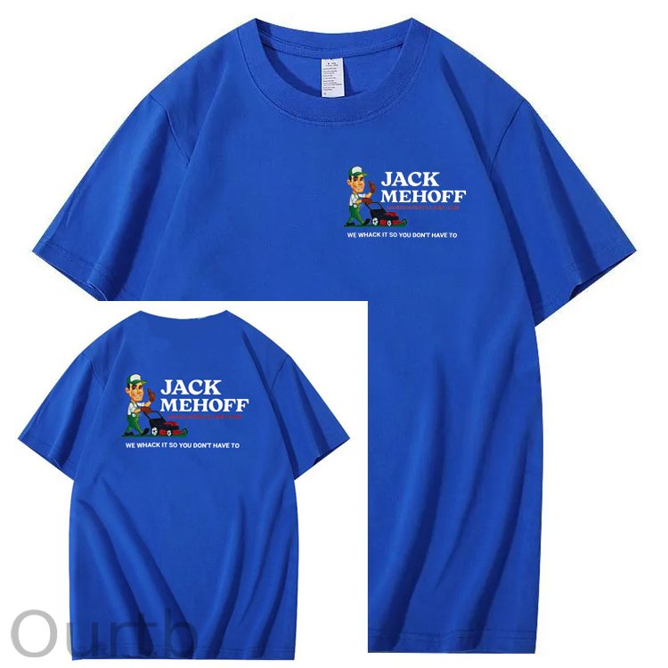 We Whack It So You Don't Have To Pattern Print 100%Cotton T-Shirt