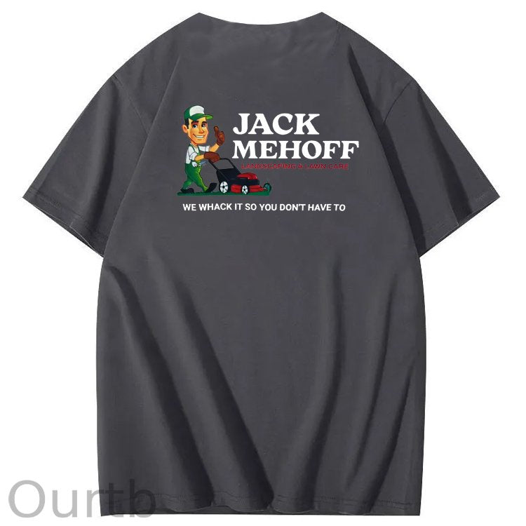 We Whack It So You Don't Have To Pattern Print 100%Cotton T-Shirt