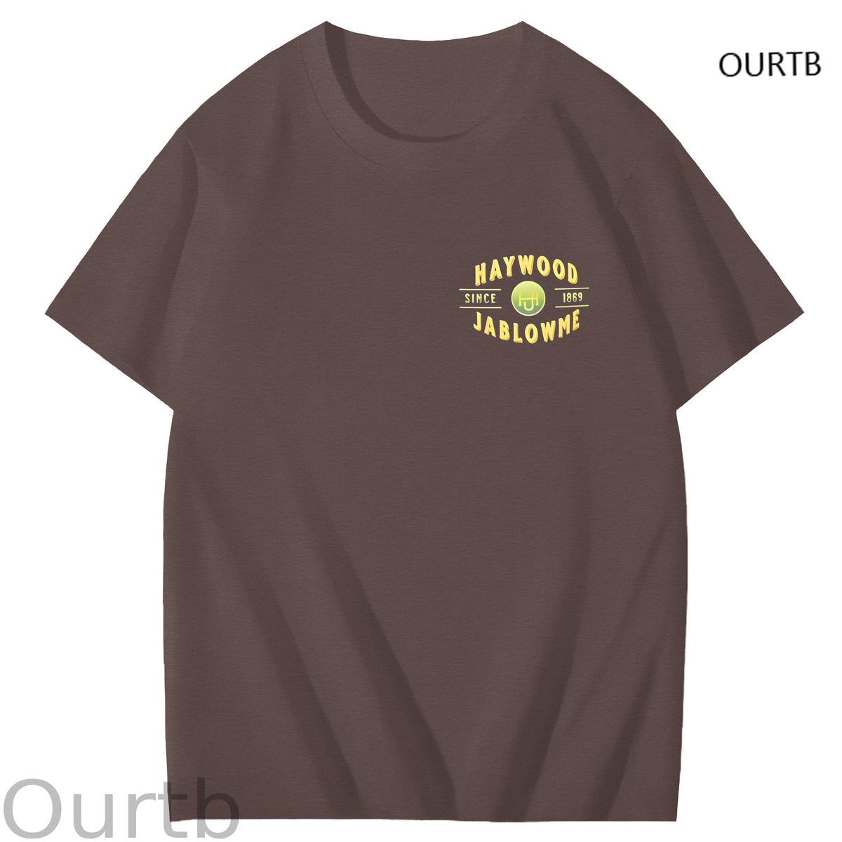 Haywood Since 1869 Jablowme Timber Co Art Pattern Print T-Shirt