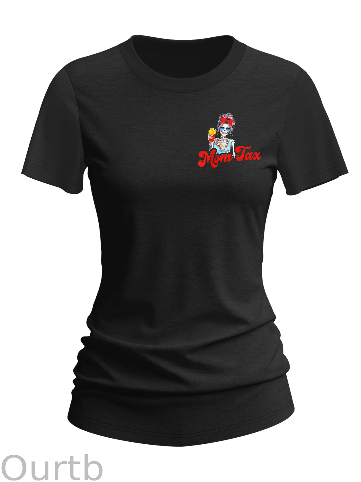 Women's Mom Tax Making Sure It's Not Posion Round-Neck T-Shirt