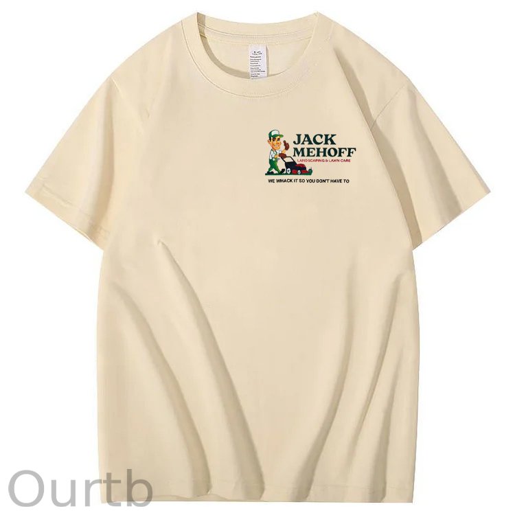 We Whack It So You Don't Have To Pattern Print 100%Cotton T-Shirt