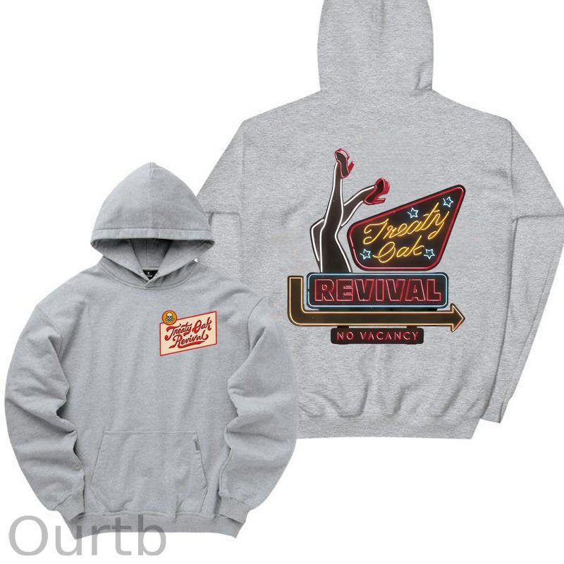 Treaty Oak Revival 100% Cotton Hooded Sweatshirt