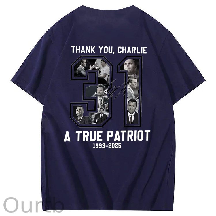 A Ture Patriot Pattern100% Cotton T-Shirt