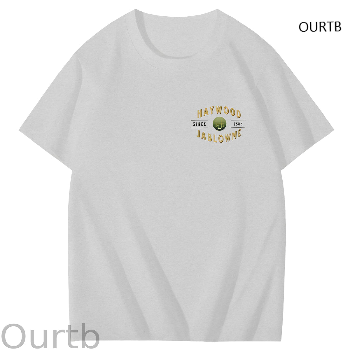 Haywood Since 1869 Jablowme Timber Co Art Pattern Print T-Shirt