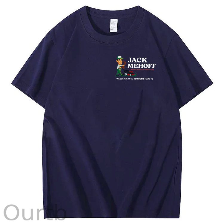 We Whack It So You Don't Have To Pattern Print 100%Cotton T-Shirt