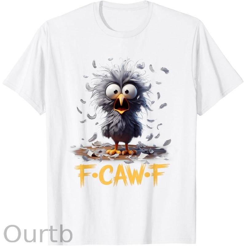 Cartoon Humor T-Shirt F caw F