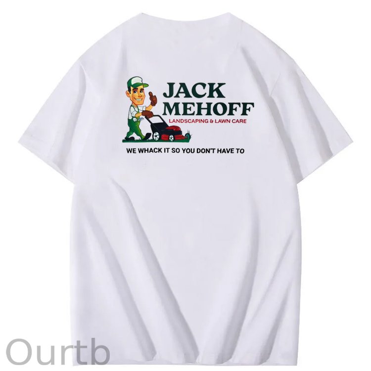 We Whack It So You Don't Have To Pattern Print 100%Cotton T-Shirt