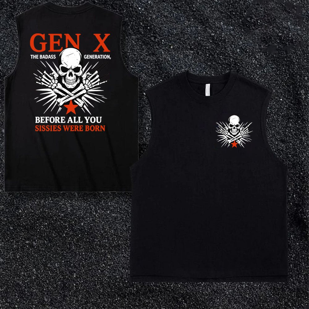Gen X Pattern Print Vest
