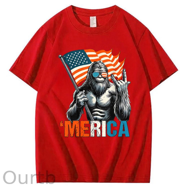 Merica Bigfoot T-Shirt