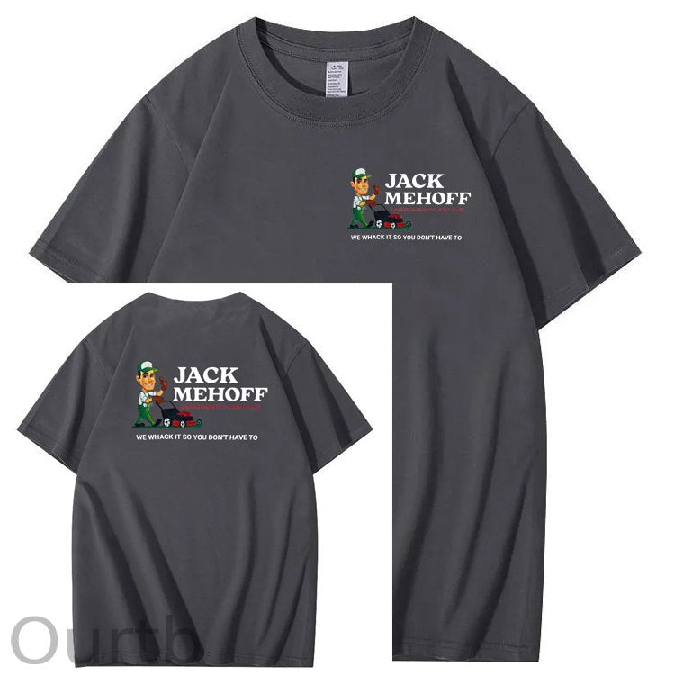 We Whack It So You Don't Have To Pattern Print 100%Cotton T-Shirt