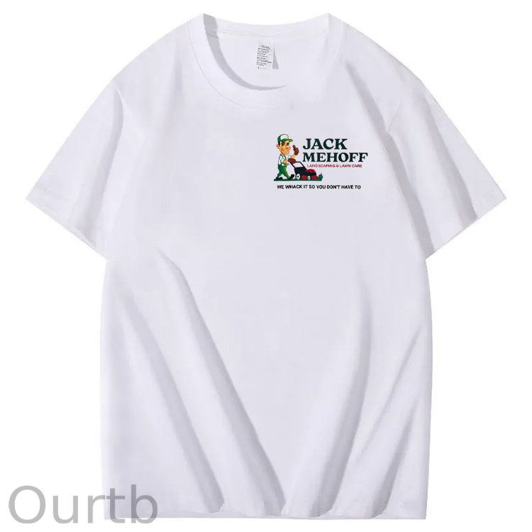 We Whack It So You Don't Have To Pattern Print 100%Cotton T-Shirt