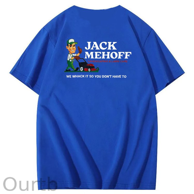 We Whack It So You Don't Have To Pattern Print 100%Cotton T-Shirt