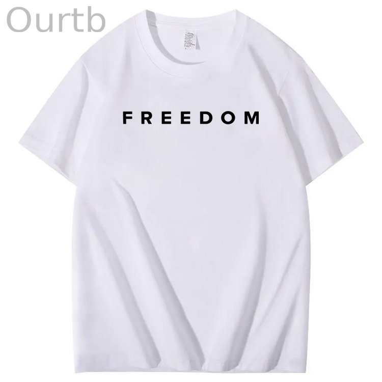 A Ture Patriot Pattern100% Cotton T-Shirt