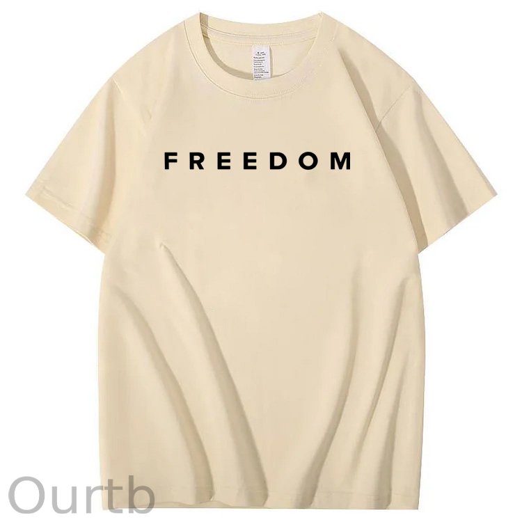 A Ture Patriot Pattern100% Cotton T-Shirt