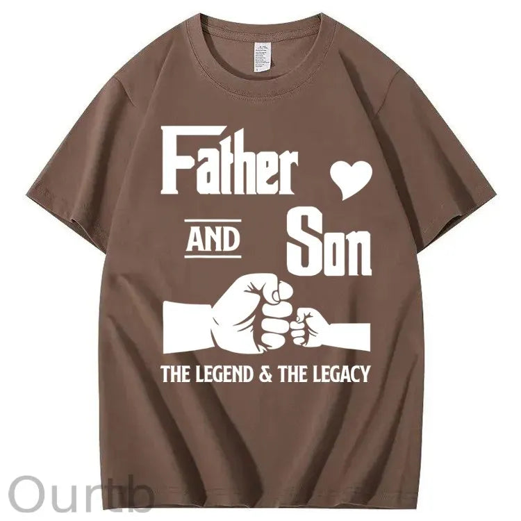 Father and Son 100% Cotton T-Shirt