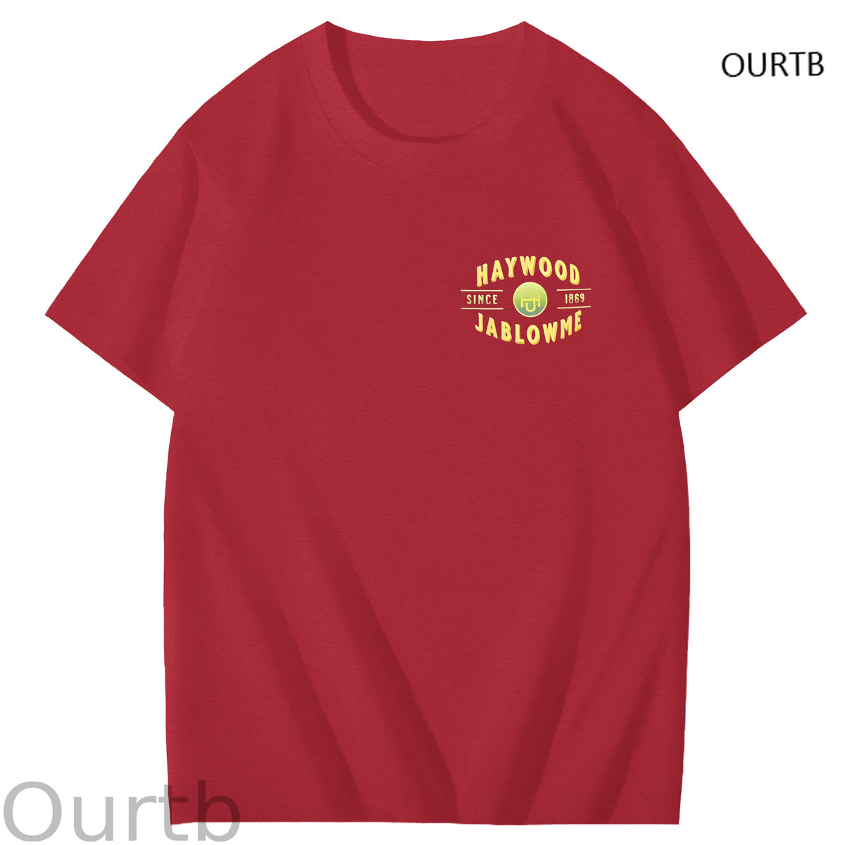 Haywood Since 1869 Jablowme Timber Co Art Pattern Print T-Shirt