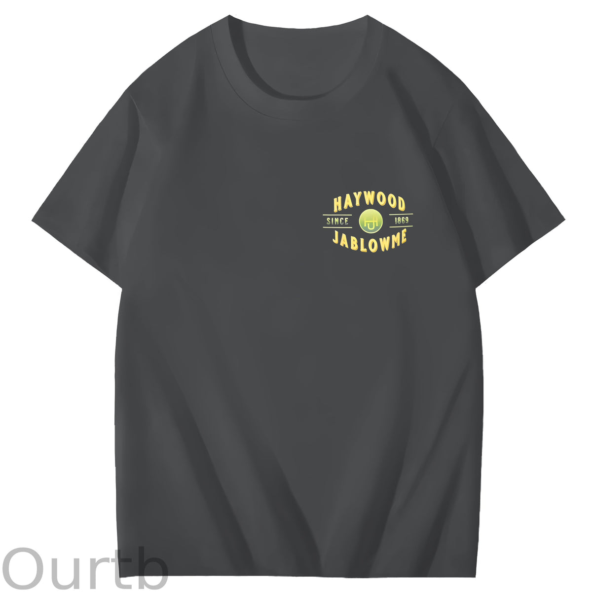 Haywood Since 1869 Jablowme Timber Co Art Pattern Print T-Shirt
