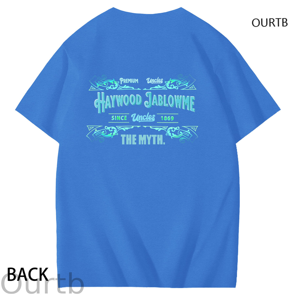 Premium Uncles Haywood Jablowme Since 1869 Uncles The Math Funny Adult Art Pattern Print T-Shirt