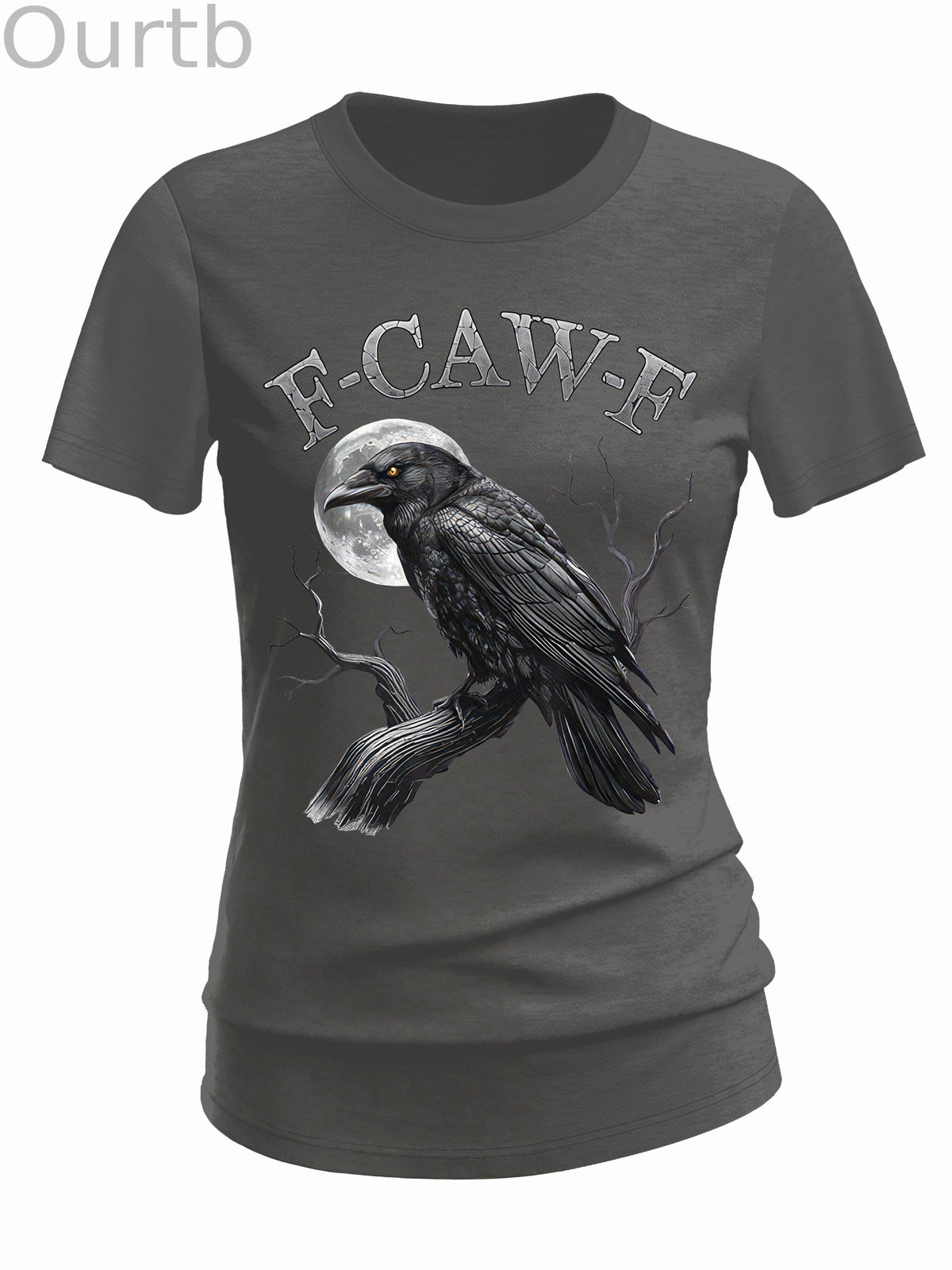 F-Caw-F Crow Cotton Blend T-Shirt