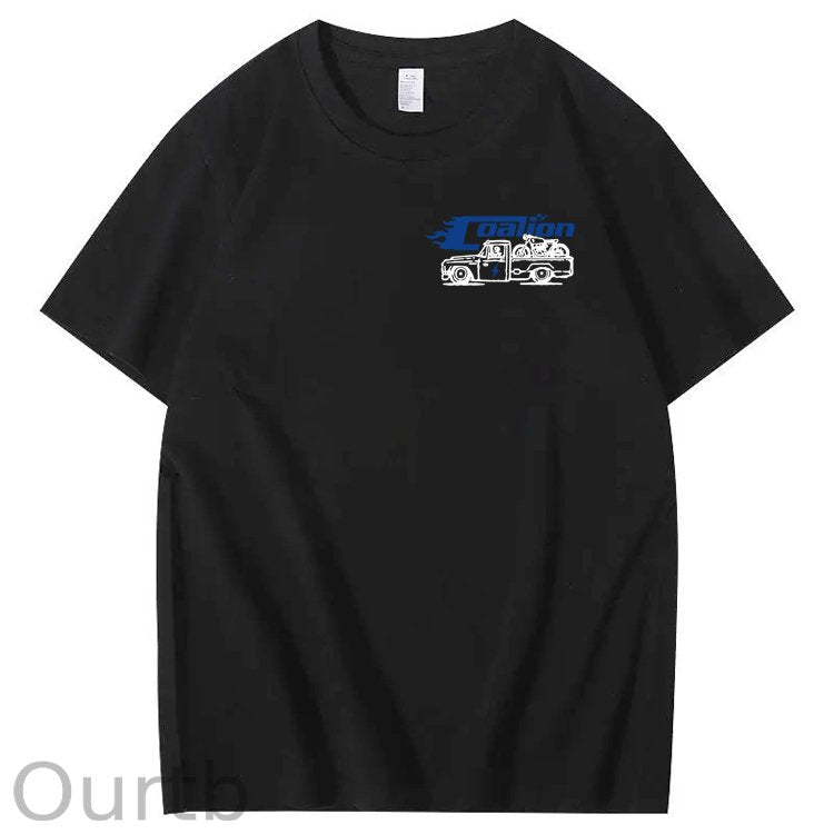 Dad's Garage Full Service If It's Broke We'll Fix It Printed Men's T-shirt