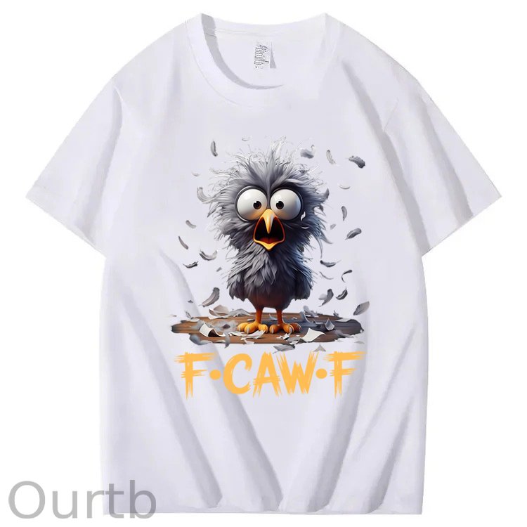 Cartoon Humor T-Shirt F caw F