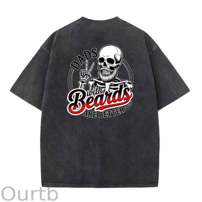 Dads With Beards Are Better Washed T-Shirt