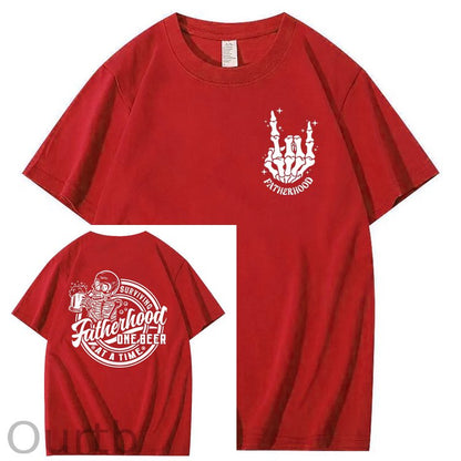 Surviving Fatherhood One Beer At A Time T-Shirt