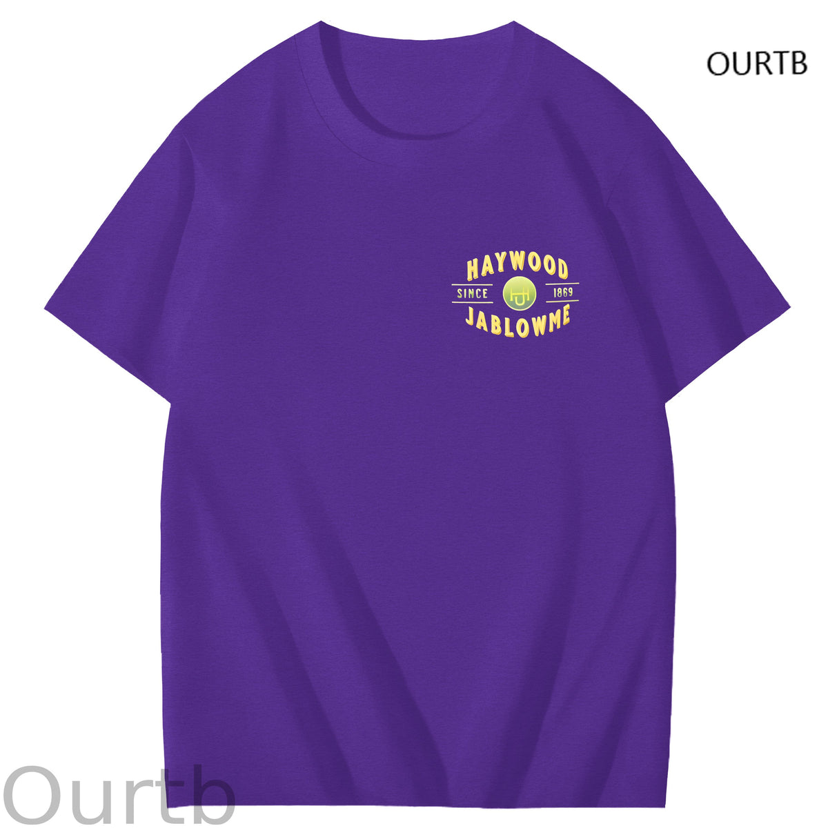 Haywood Since 1869 Jablowme Timber Co Art Pattern Print T-Shirt