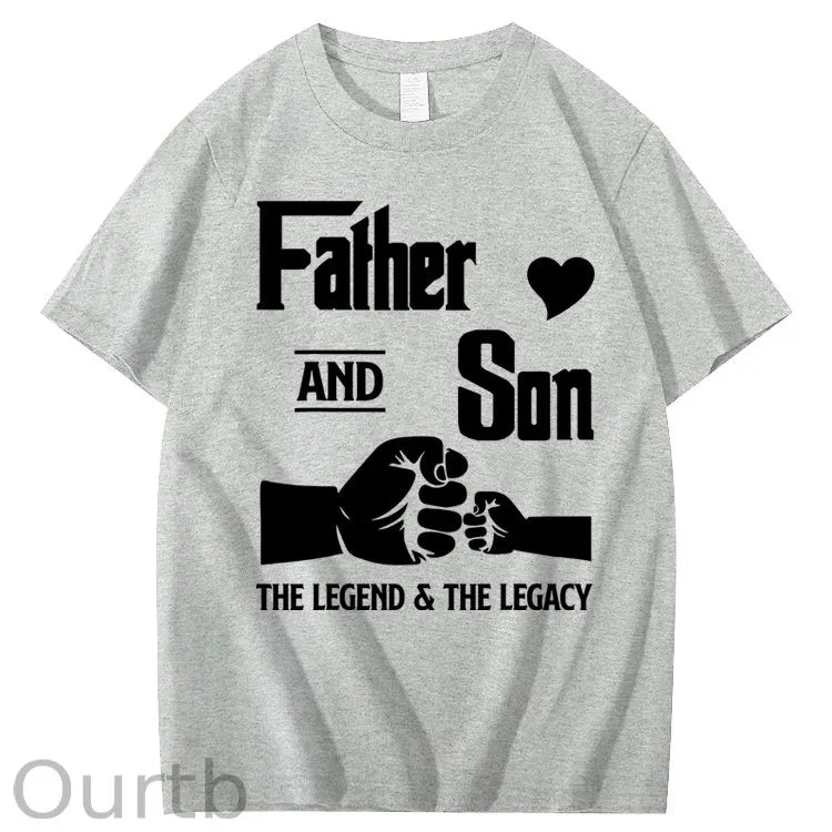 Father and Son 100% Cotton T-Shirt