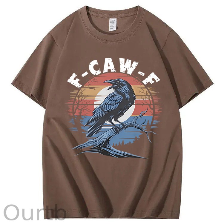 Vintage F-Caw-F Crow 100% Cotton T-Shirt