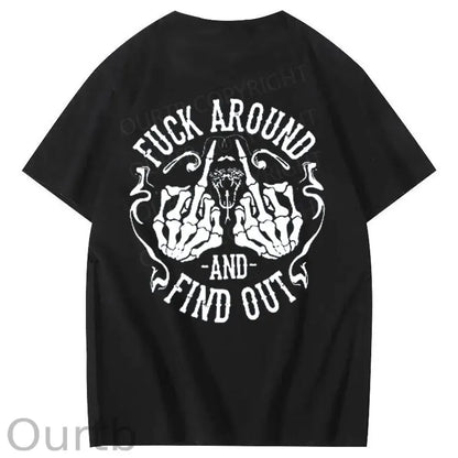 100%Gen X Pattern Print Crew Neck T-Shirt