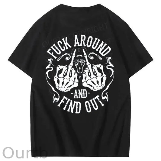 100%Gen X Pattern Print Crew Neck T-Shirt