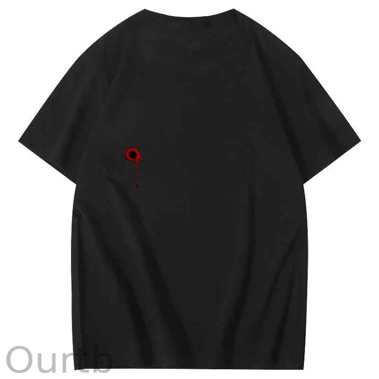 I'm Fine Pattern100% Cotton T-Shirt