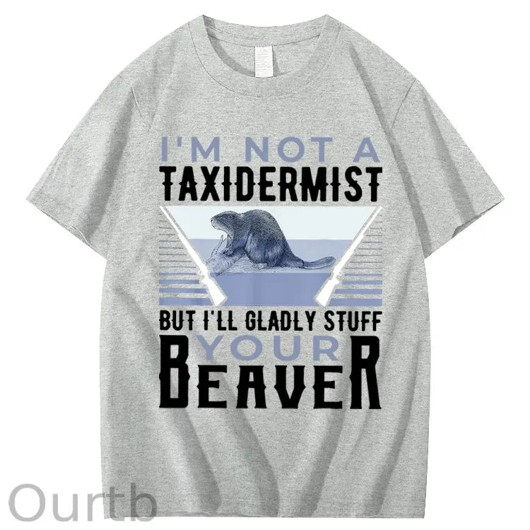 Taxidermist Hunter 100% Cotton T-Shirt