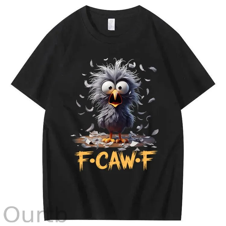 Cartoon Humor T-Shirt F caw F