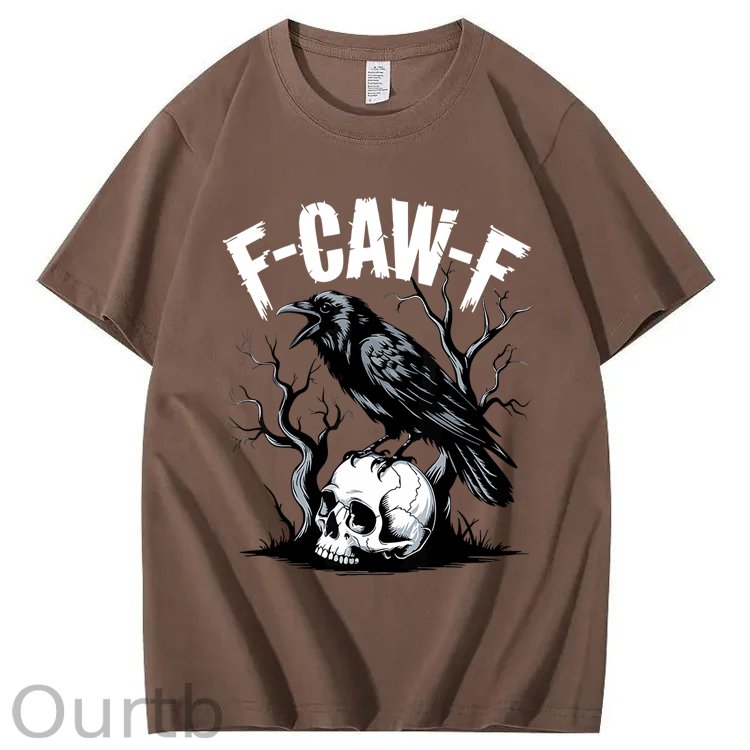 F-Caw-F Crow 100% Cotton T-Shirt