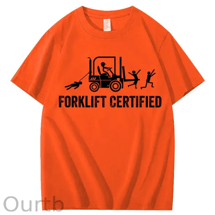 Forklift Certified 100% Cotton T-Shirt